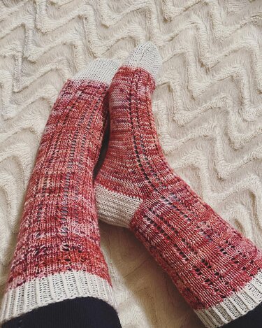 Socken "Fibonacci" - Strickanleitung