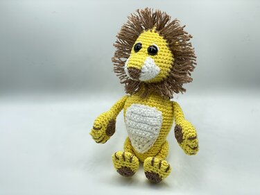 Häkelanleitung - Löwe Alex