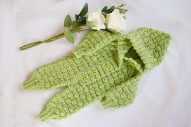 Pattern Baby doll overall - Knitting