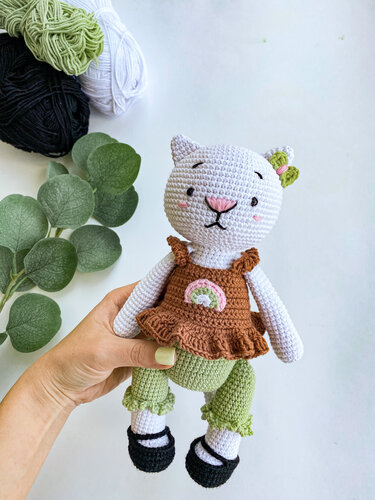 Amigurumi Pussycat pattern - Crochet