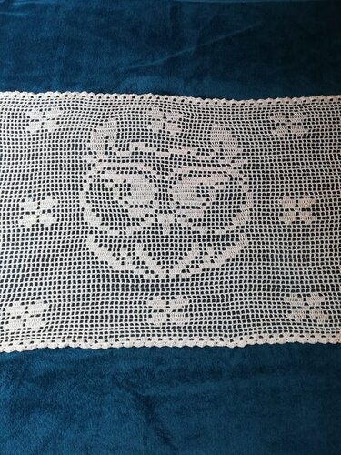 Stola / Tuch "Schneeeule", Häkelanleitung