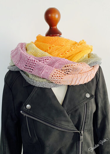 Anleitung "Caribbean Summer" - Tuch - Stricken