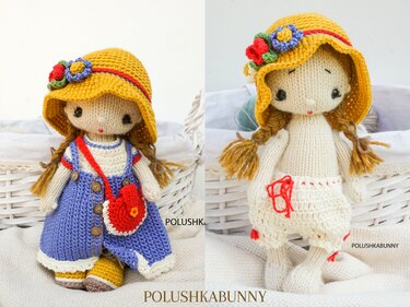 Crochet Clothes Pattern - Outfit "Kylie"