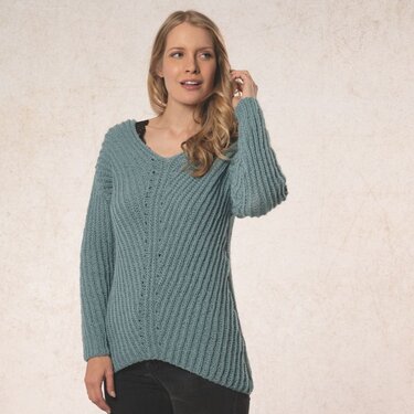 Strickanleitung Damenpullover "Toledo" 762093 - Bild 2