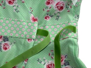 Schnittmuster + Anleitung Wickelkleid Gr. 74-128 - Nähen