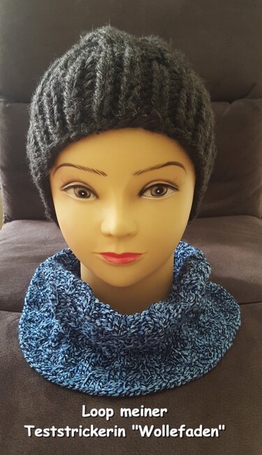 Loop aus Wollresten für die ganze Familie - Strickanleitung