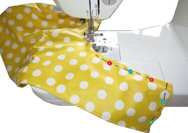 Schnitt und Anleitung Regencape Poncho 62/68-134/140 - Nähen