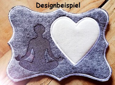 Stickdateien Yoga für den 10x10 und 13x18 Rahmen - Sticken