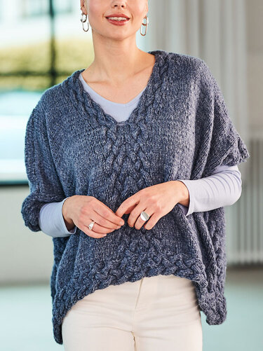 PONCHO FEEL HAPPY - Stricken