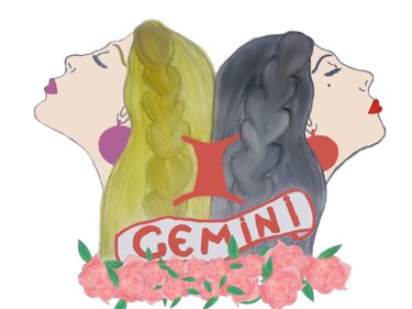 digital image file Zodiac gemini - Crafts