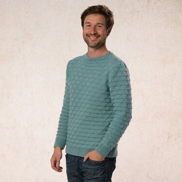 Strickanleitung Herrenpullover "Mali" 762030 - Bild 2