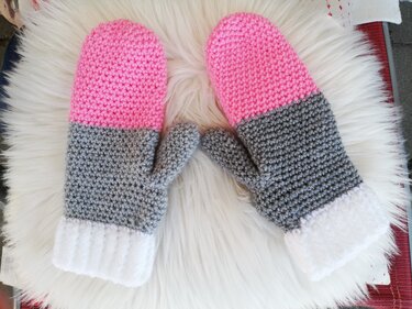 Häkelanleitung Damenhandschuhe