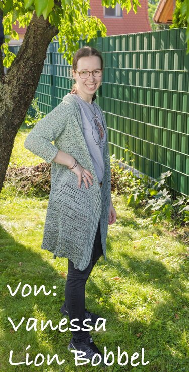 Anleitung: Jacke "Blumenranke" - Bild 9