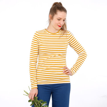 FRAU TANIA • körpernahes Basicshirt, e-book - Nähen