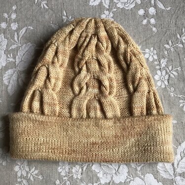 Pattern - Beanie  "Snow Drift" - Knitting