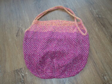 Tasche Blümchen - Knitting