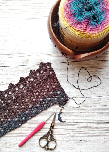 Pattern Lassë Shawl - Crochet