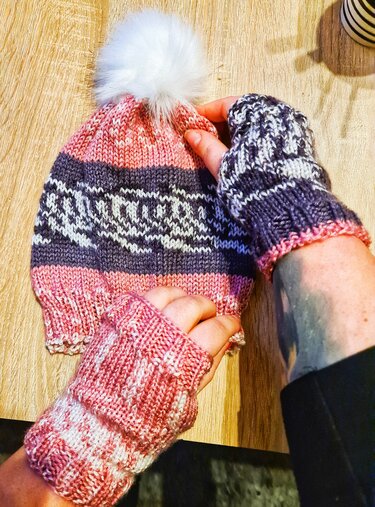 Anleitung Winterset Norwegia - Stricken