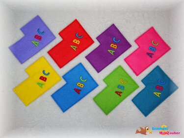 ITH Stickdatei Leselernhilfe ab 10x10 - Sticken