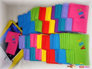 ITH Stickdatei Leselernhilfe ab 10x10 - Sticken