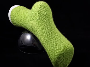 Strickanleitung Moos-Muster-Socke