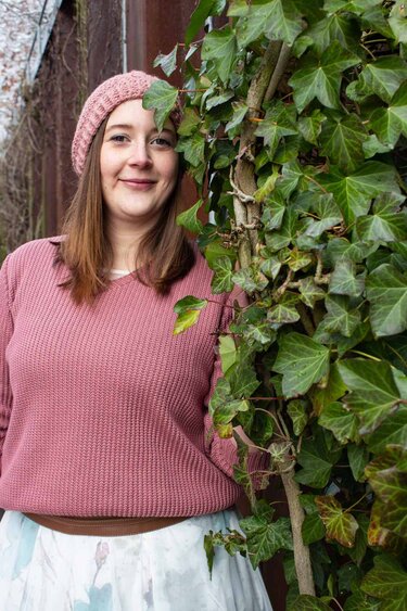 Schnittmuster Pullover Engel im Schnee Gr. 32 - 54 - Nähen