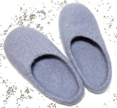 Strickanleitung Filzpantoffel "Homelove" - Bild 5