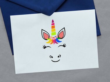 Plotterdatei "Einhorngesicht" - Plotting