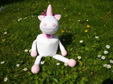 Häkelanleitung Einhorn Klorollenhut