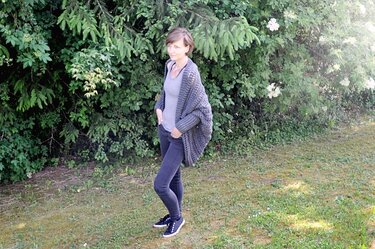 Crochet Pattern FINNEA Jacket (S/M, L/XL – easily adjustable to all sizes) - Image 9