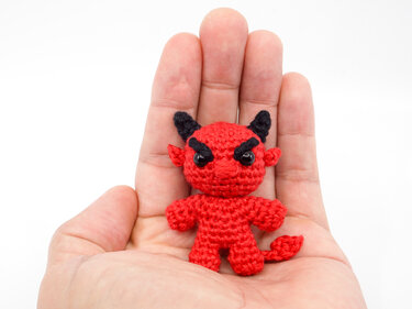 Amigurumi Mini Noso Devil Crochet Pattern
