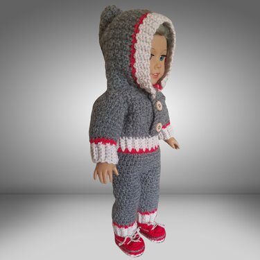 Pattern 18" Doll Bodysuit - Crochet