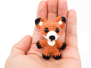 Amigurumi Mini Noso Fox Crochet Pattern