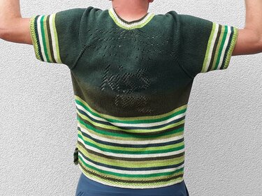 Knitting pattern Shirt "frog prince"
