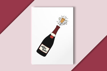 Plotterdatei Sektflasche - Plotting