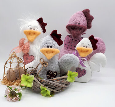 ITH Stickdatei Huhn Felix - Sticken