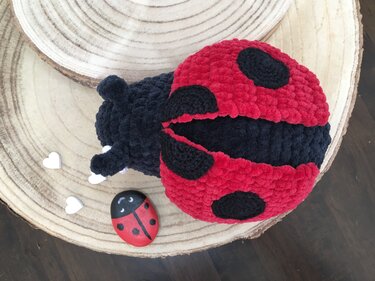 Häkelanleitung Marienkäfer Molly