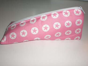 Nähanleitung Dreieckmäppchen