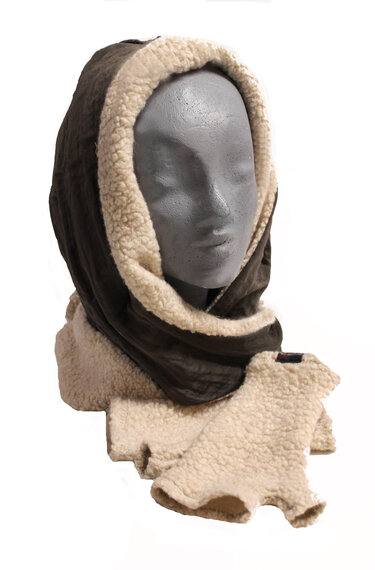 Anleitung Kapuzenschal Daisy - Nähen