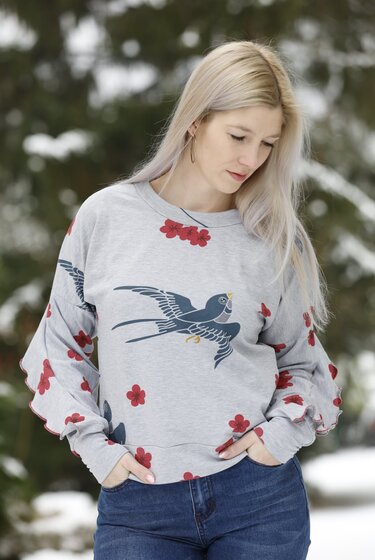 Anleitung Pullover Octavia Gr.34-52 - Bild 3