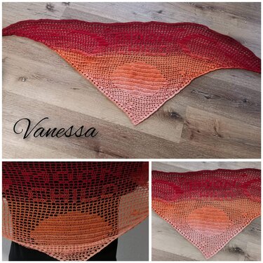 Anleitung Motivtuch Moon Child/ Moon Light - Häkeln