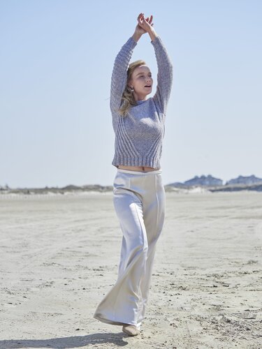 Strickanleitung: RAGLANPULLI MIT DIAGONALMUSTER - Bild 2