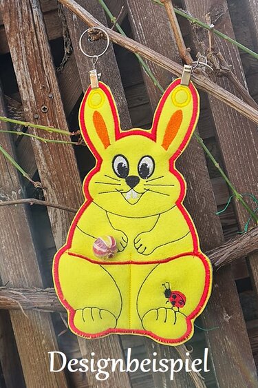 ITH Stickdateien-Set Utensilo HaseBaer für den 16 x 26 Rahmen - Sticken