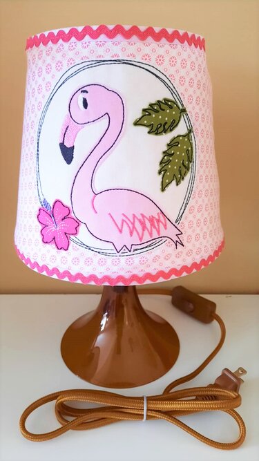 Stickdatei Flamingo doodle mehrere Größen - Sticken