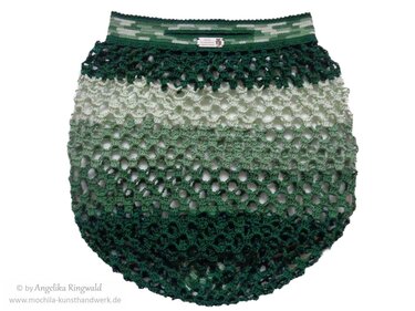 Anleitung für Einkaufsnetz „Amazonas“/ Single-Thread-Technik der Wayuu“ - Häkeln