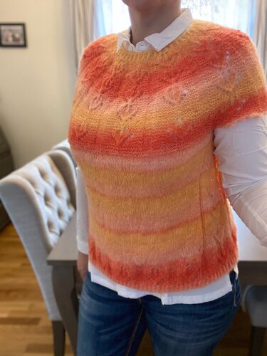 Anleitung Top-Down Ajour-Pulli / Shirt "Neuwerk" Größe S - Xxxxl - Stricken