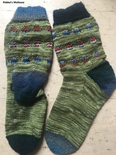 Anleitung Ostersocken - Stricken