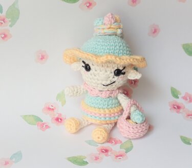 April Pixie- Crochet Amigurumi Pattern