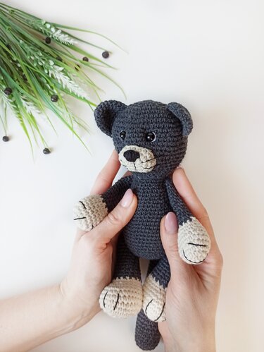 Friendly Kitten amigurumi crochet pattern