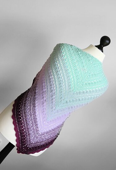 Anleitung Dreieckstuch NEW YORK - Häkeln